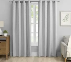 Curtains & Drapes-Kirkland's Home Navy And White Farmhouse Stripe Valance White/Blue