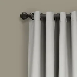 Curtains & Drapes-Kirkland's Home Navy Blackout Curtain Panel Set, 108 In. Blue