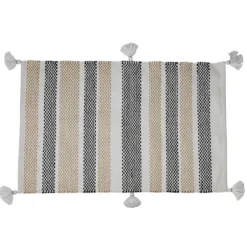 Outdoor Rugs-Kirkland's Home Navy Bold Stripe Indoor/Outdoor Area Rug, 5X7 Blue/Gray