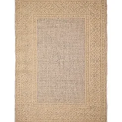 Outdoor Rugs-Kirkland's Home Navy Bordered Indoor/Outdoor Accent Rug, 2X4 Blue