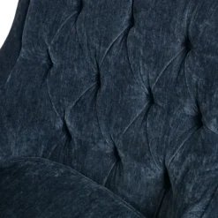 Accent Chairs-Kirkland's Home Navy Button Tufted Accent Chair Blue