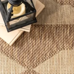 Outdoor Rugs-Kirkland's Home Navy Caden Outdoor Area Rug, 5X7 Blue/White