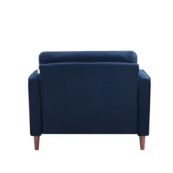 Accent Chairs-Kirkland's Home Navy Chelsea Modern Accent Chair Blue