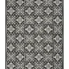Outdoor Rugs-Kirkland's Home Navy Diamond Indoor/Outdoor Area Rug, 5X7 Blue