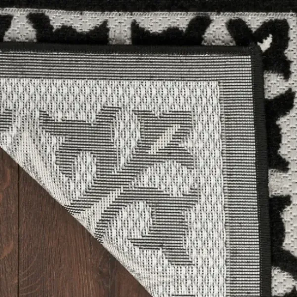 Outdoor Rugs-Kirkland's Home Navy Diamond Indoor/Outdoor Area Rug, 5X7 Blue