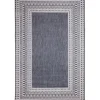 Outdoor Rugs-Kirkland's Home Navy Geo Lattice Outdoor Area Rug, 4X7 Blue