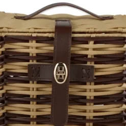 Baskets & Boxes-Kirkland's Home Navy Paw Patch Stripe Rectangle Pet Basket Blue