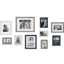 Gallery Wall Frames-Kirkland's Home Navy 10-Pc. Gallery Wall Picture Frame Set