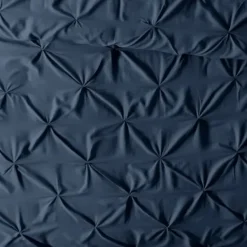 Duvets-Kirkland's Home Navy Soft Pinched 3-Pc. King Duvet Cover Set Blue