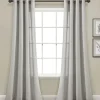 Curtains & Drapes-Kirkland's Home Navy Tucker Stripe Curtain Panel Set, 84 In. Blue