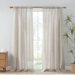 Curtains & Drapes-Kirkland's Home Navy Velvet Greta Curtain Panel Set, 84 In. Blue