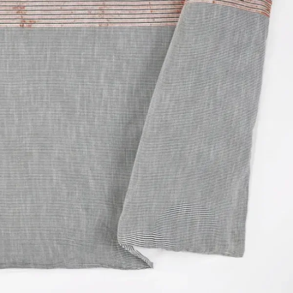 Duvets-Kirkland's Home Neapolitan Gray 3-Pc. King Duvet Set Gray/White/Pink