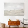 Canvas Art-Kirkland's Home Neutral Abstract Canvas Art Print, 48X32 In. Gray