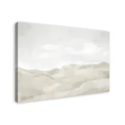 Canvas Art-Kirkland's Home Neutral Abstract Canvas Art Print, 48X32 In. Gray