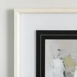 Framed Art-Kirkland's Home Neutral Abstract Matted Ii Framed Art Print Tan