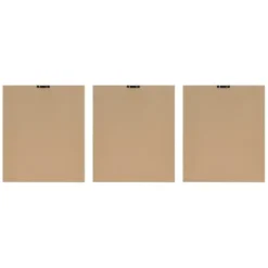 Framed Art-Kirkland's Home Neutral Floral Sprigs 3-Pc. Framed Art Set White/Gray