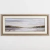 Framed Art-Kirkland's Home Neutral Horizon Landscape Framed Art Print Gray