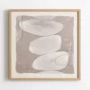 Framed Art-Kirkland's Home Neutral Stone Abstract Ii Framed Art Print Gray