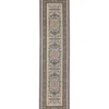 Shower Curtains-Kirkland's Home Neutral Striped And Tasseled Shower Curtain Tan/White