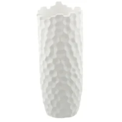 Vases-Kirkland's Home Neutral Wide Mouth Vases, Set Of 3 Gray/Blue/White
