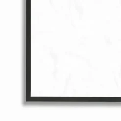 Wall Quotes & Signs-Kirkland's Home Never Give Up Framed Giclee Canvas Art Print Black/White