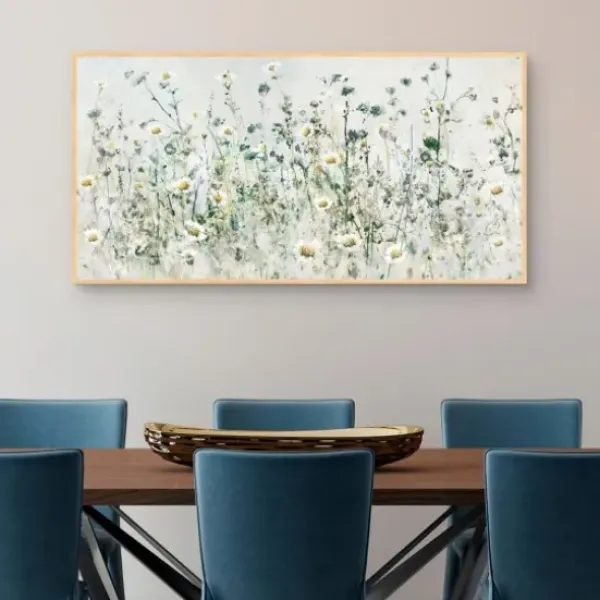 Canvas Art-Kirkland's Home New Horizons Framed Canvas Art Print Gray/Green/White