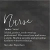 Wall Quotes & Signs-Kirkland's Home Nurse Definition Canvas Art Print Black