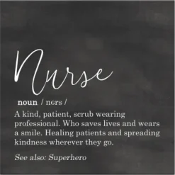 Wall Quotes & Signs-Kirkland's Home Nurse Definition Canvas Art Print Black