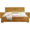 Beds & Headboards-Kirkland's Home Oak Wood King Platform Bed And 2-Nightstand Set Brown
