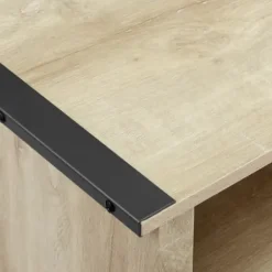 Tv Stands & Media Consoles-Kirkland's Home Oak Wood Tv Console White