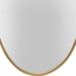 Decorative Mirrors-Kirkland's Home Oakland Oval Wall Mirror Gold