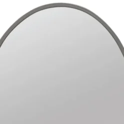 Decorative Mirrors-Kirkland's Home Oakland Oval Wall Mirror Silver