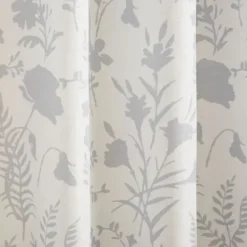Curtains & Drapes-Kirkland's Home Oatmeal Braided 2-Pc. Curtain Panel Set, 108 In. White/Tan