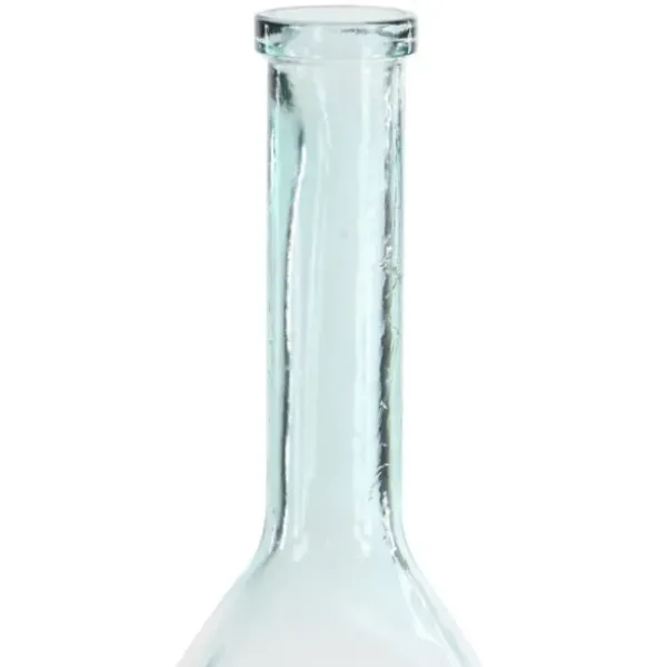 Vases-Kirkland's Home Oblong Dimpled Vase Silver