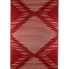 Outdoor Rugs-Kirkland's Home Ocean Aqua Trellis Outdoor Area Rug, 4X6 Blue