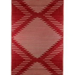 Outdoor Rugs-Kirkland's Home Ocean Aqua Trellis Outdoor Area Rug, 4X6 Blue