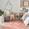 Outdoor Rugs-Kirkland's Home Ocean Blue Palm Leaves Outdoor Area Rug, 6X9 Blue/White