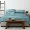 Bed Sheets-Kirkland's Home Ocean 6-Pc. Queen Sheet Set Blue