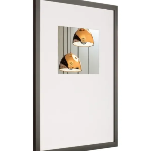 Gallery Wall Frames-Kirkland's Home Offset Mat 8X10 3-Pc. Gallery Wall Frame Set Black