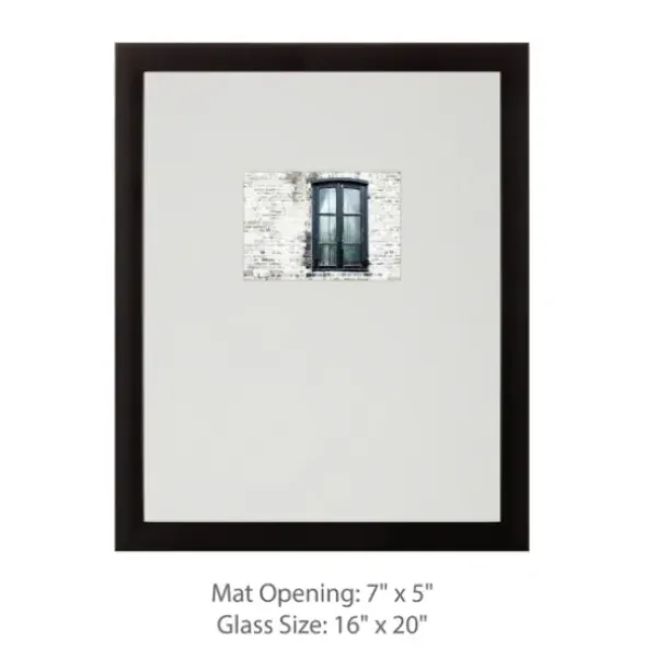 Gallery Wall Frames-Kirkland's Home Offset Mat 5X7 5-Pc. Gallery Wall Frame Set Black