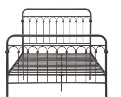 Beds & Headboards-Kirkland's Home Oil Rubbed Bronze Metal Platform Full Bed Brown