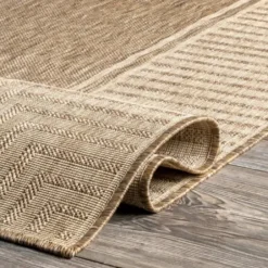 Outdoor Rugs-Kirkland's Home Ombre At Dusk Indoor/Outdoor Area Rug, 5X7 Ivory/Orange