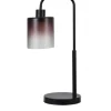 Table Lamps-Kirkland's Home Ombre Smoke Glass Task Lamp Gray