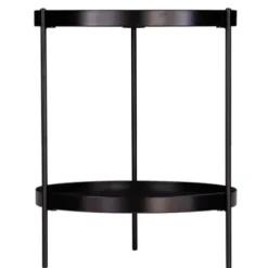 Accent & End Tables-Kirkland's Home Onyx Rounded Modern Farmhouse Side Table