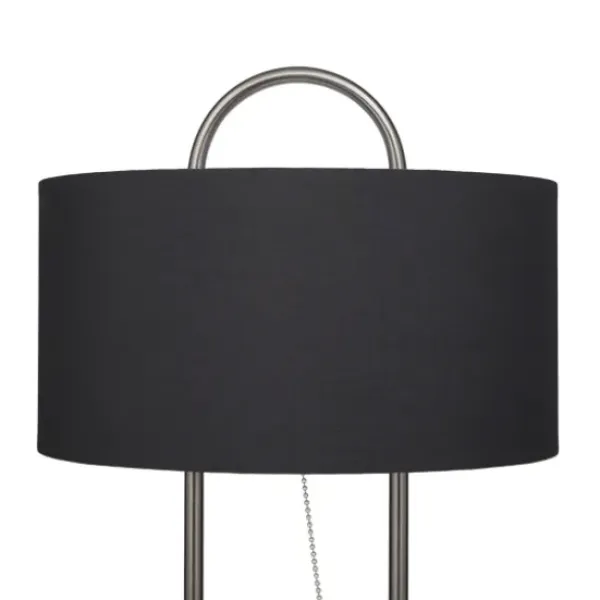 Table Lamps-Kirkland's Home Open Metal Loop Table Lamp Black