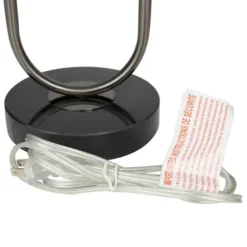 Table Lamps-Kirkland's Home Open Metal Loop Table Lamp Black