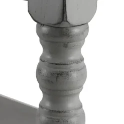 Benches & Ottomans-Kirkland's Home Open Shelf Bench Gray