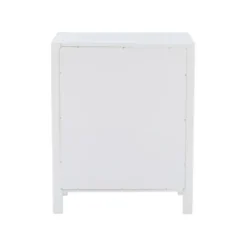 Accent & End Tables-Kirkland's Home Open Shelf Wood Accent Table White