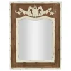 Decorative Mirrors-Kirkland's Home Ornate Antique White Wood Wall Mirror