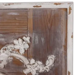 Decorative Mirrors-Kirkland's Home Ornate Antique White Wood Wall Mirror